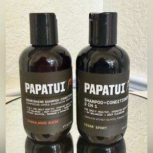 Papatui Shampoo and Conditioner Set The Rock Dwayne Johnson Brand